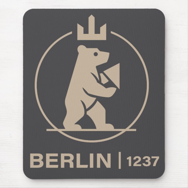 Berlin Deutschland Europa Mousepad (Vorne)