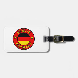 Berlin Deutschland Gepäckanhänger