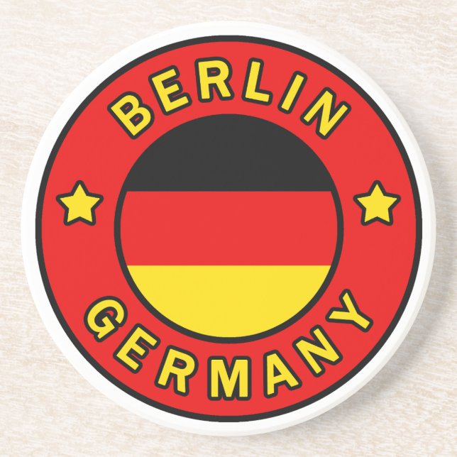 Berlin Deutschland Getränkeuntersetzer (Vorne)