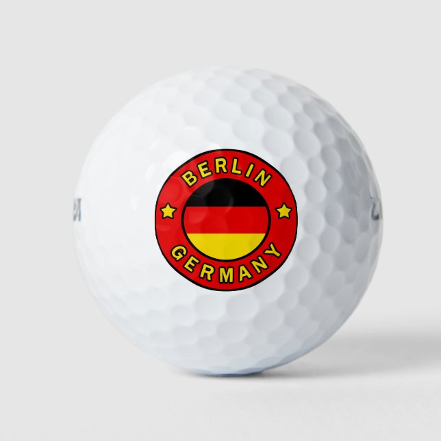 Berlin Deutschland Golfball (Vorderseite)