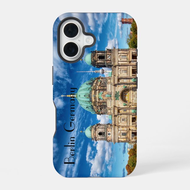 Berlin Deutschland iPhone 16 Hülle (Rückseite)