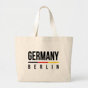 Berlin Deutschland Jumbo Stoffbeutel