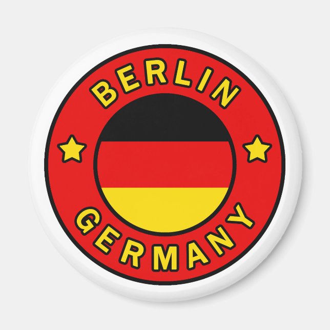 Berlin Deutschland Magnet (Vorne)