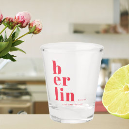 Berlin Deutschland Party Shot Glass Schnapsglas
