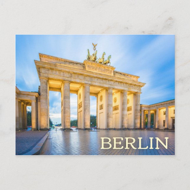 Berlin, Deutschland Postkarte (Vorderseite)