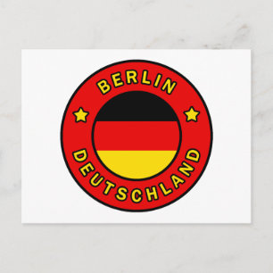 Berlin Deutschland Postkarte