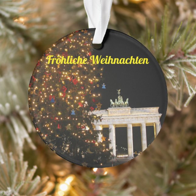 Berlin Deutschland Reise Weihnachtsschmuck Ornament (Baum)