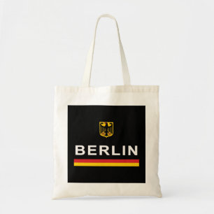 Berlin, Deutschland Retro Sports Design Tragetasche