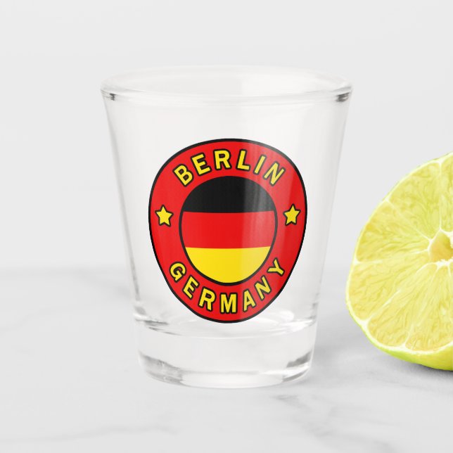 Berlin Deutschland Schnapsglas (Vorderseite)