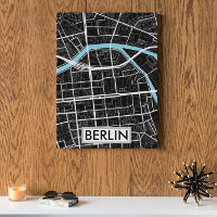 Berlin Deutschland - Schwarze Stadt
