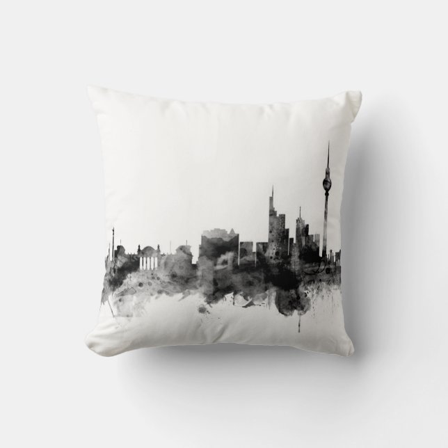 Berlin Deutschland Skyline Kissen (Vorderseite)
