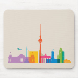 Berlin, Deutschland-Stadtbild Mousepad
