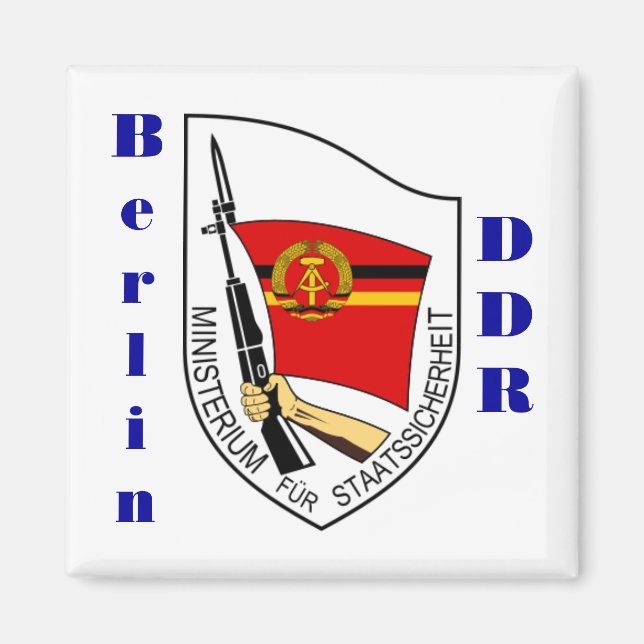 Berlin, Deutschland Stasi Magnet (Vorne)