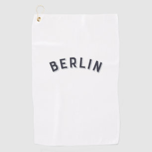 Berlin, Deutschland Vintag Arch Golfhandtuch