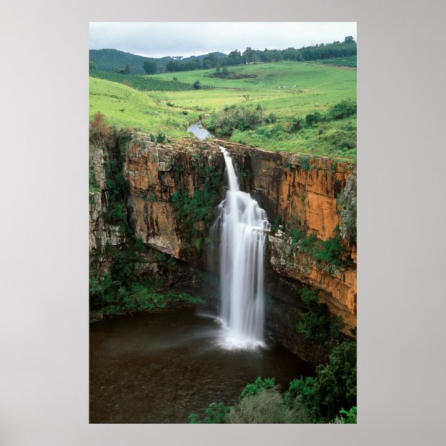Berlin Falls, Mpumalanga, Südafrika Poster (Vorne)