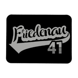 Berlin Friedenau 41 Classic City Number Magnet