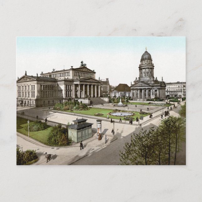 Berlin Gendarmenmarkt Postkarte (Vorderseite)