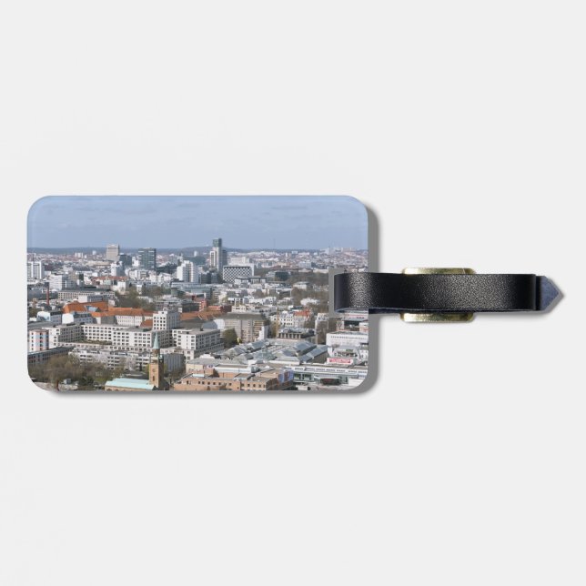 Berlin Gepäckanhänger (Rückseite horizontal)