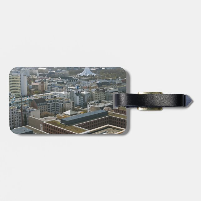 Berlin Gepäckanhänger (Rückseite horizontal)
