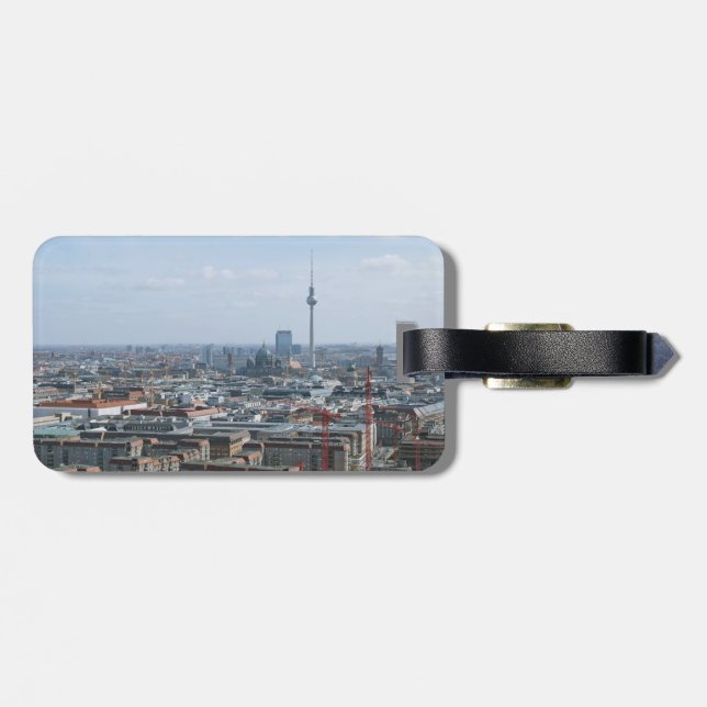 Berlin Gepäckanhänger (Rückseite horizontal)