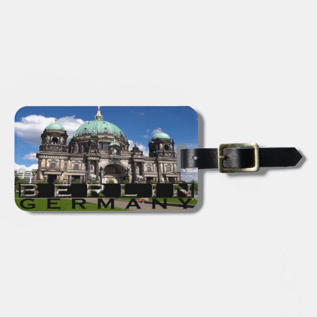 Berlin Gepäckanhänger (Vorderseite horizontal)