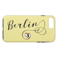 Berlin Heart Cell Phone Case, Deutschland