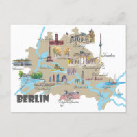 Berlin - Höhepunkt des Stadtplans