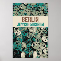 Berlin Judenmuseum Illustration Deutschland Postka