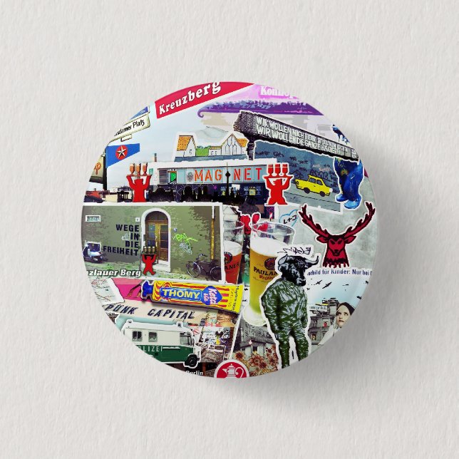 Berlin-Kunst Button (Vorderseite)