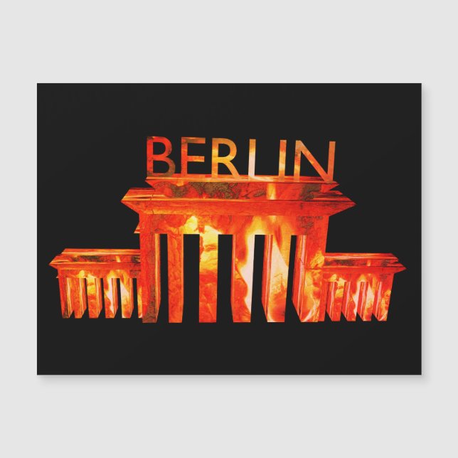 Berlin Magnetkarte (Vorderseite)