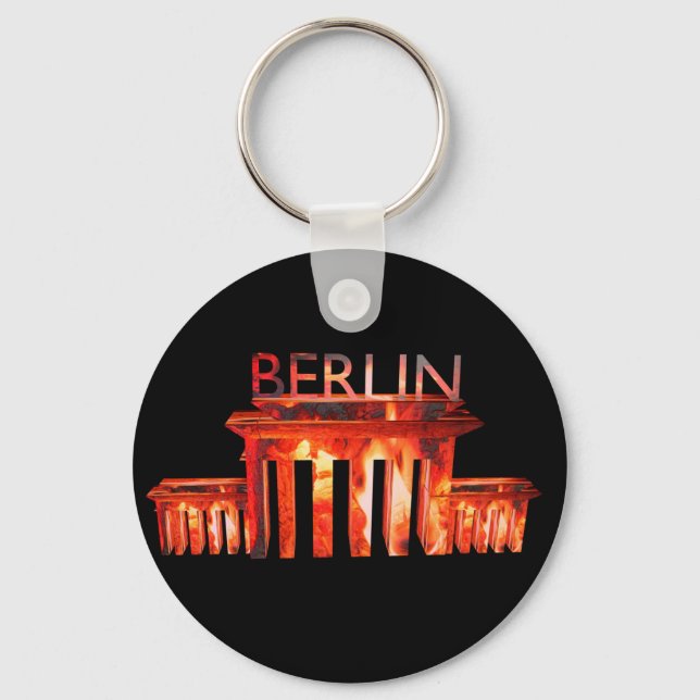 Berlin Nacht Schlüsselanhänger (Vorderseite)