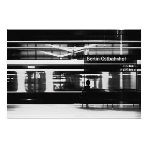 Berlin Ostbahnhof Fotodruck