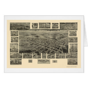 Berlin, panoramische Karte PAs - 1905