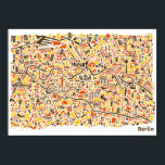 Berlin Poster<br><div class="desc">Ich hab Berlin schon besucht, als die Mauer noch stand: kurz nach Grenzöffnung, als es noch Kontrollen gab, bin ich mit meinen Eltern und meinem Bruder durch ein Loch rüber in den Osten geschlüpft. Seitdem hat sich viel verändert. Ich freue mich jedes Mal über die Architektur des Regierungsviertels, wie sich...</div>