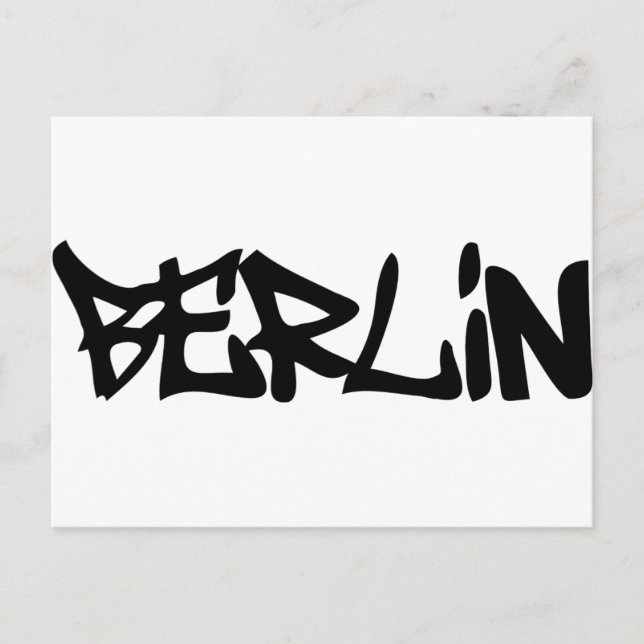 Berlin Postkarte (Vorderseite)