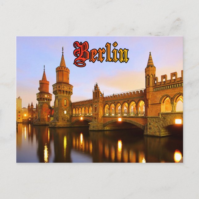 Berlin Postkarte (Vorderseite)