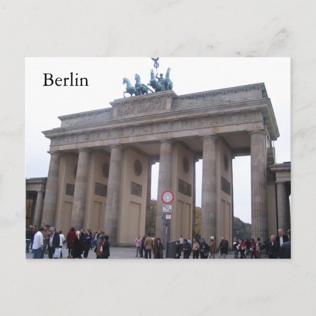 Berlin Postkarte (Vorderseite)