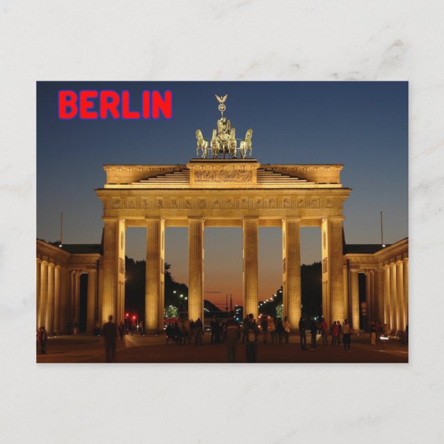 Berlin Postkarte (Vorderseite)