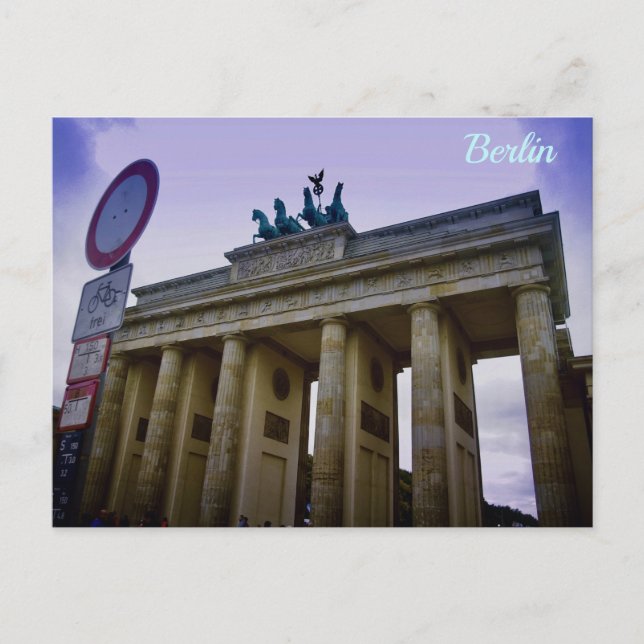 Berlin Postkarte (Vorderseite)