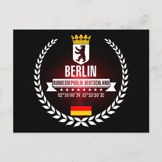 Berlin Postkarte (Vorderseite)
