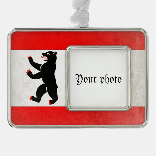 Berlin Rahmen-Ornament Silber (Vorderseite)