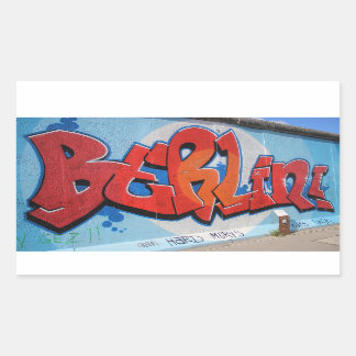 Berlin Rechteckiger Aufkleber