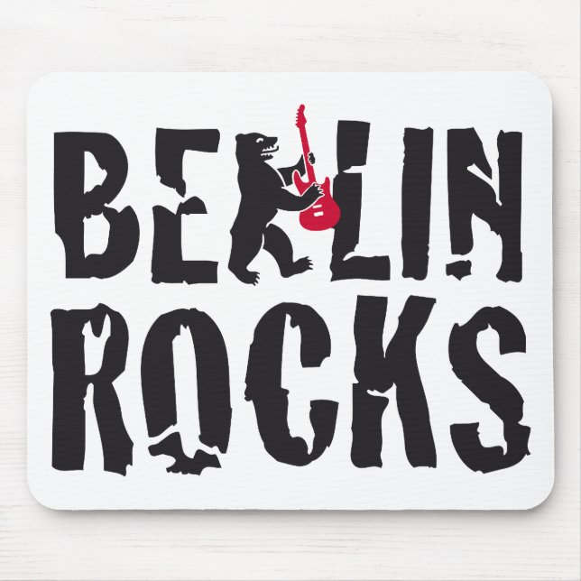 Berlin rocks mousepad (Vorne)