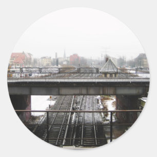 Berlin Runder Aufkleber