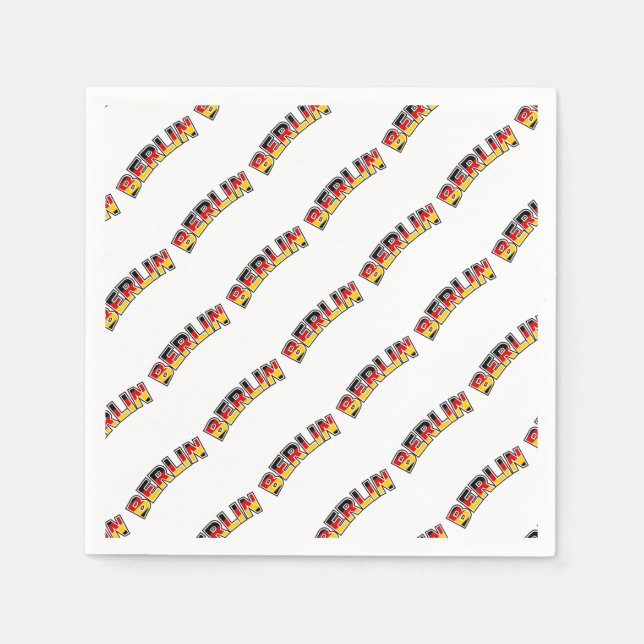 Berlin Serviette (Vorderseite)