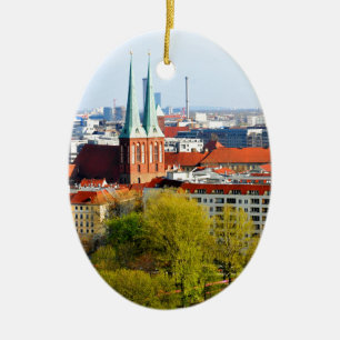 Berlin-Skyline (Deutschland) Keramikornament