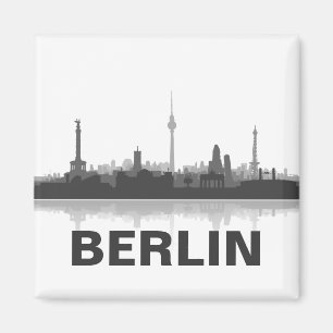 Berlin Skyline Kühlschrank Magnet