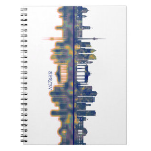 Berlin Skyline Notizblock