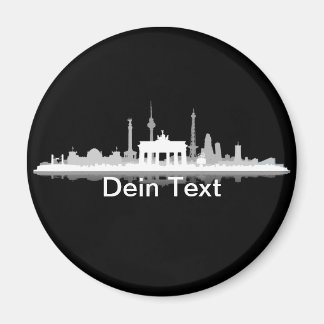 Berlin Stadt Skyline - Kühlschrankmagnet / Magnet