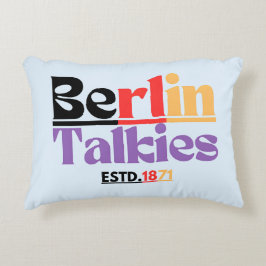 Berlin Talkies ESTD. 1871 Dekokissen